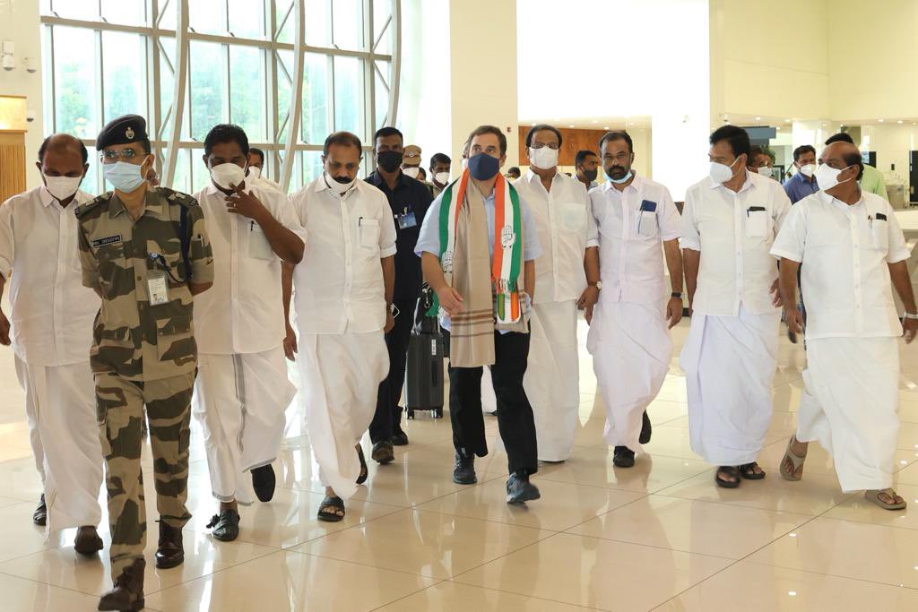 On Kerala tour, Rahul Gandhi ‘forgives’ those who vandalised his Wayanad office
