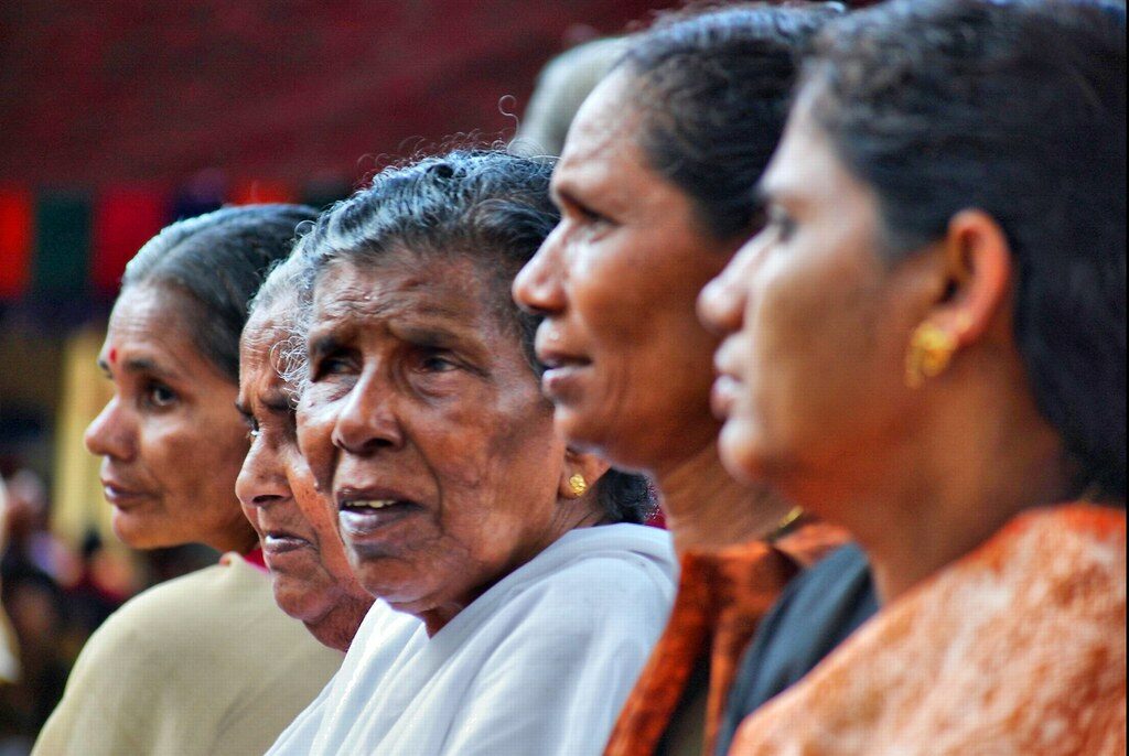 Women at Kerala's health camp modern medicine vs AYUSH
