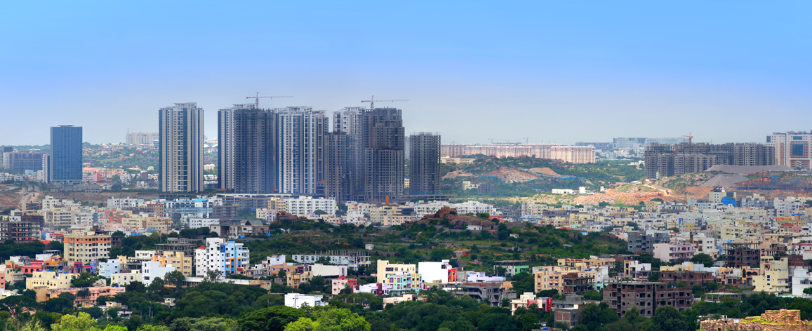 Hyderabad skyline
