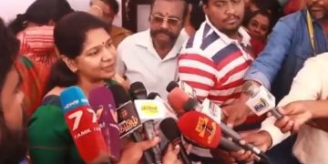 DMK MP Kanimozhi hits back at Union government over “freebies” row. (South First)
