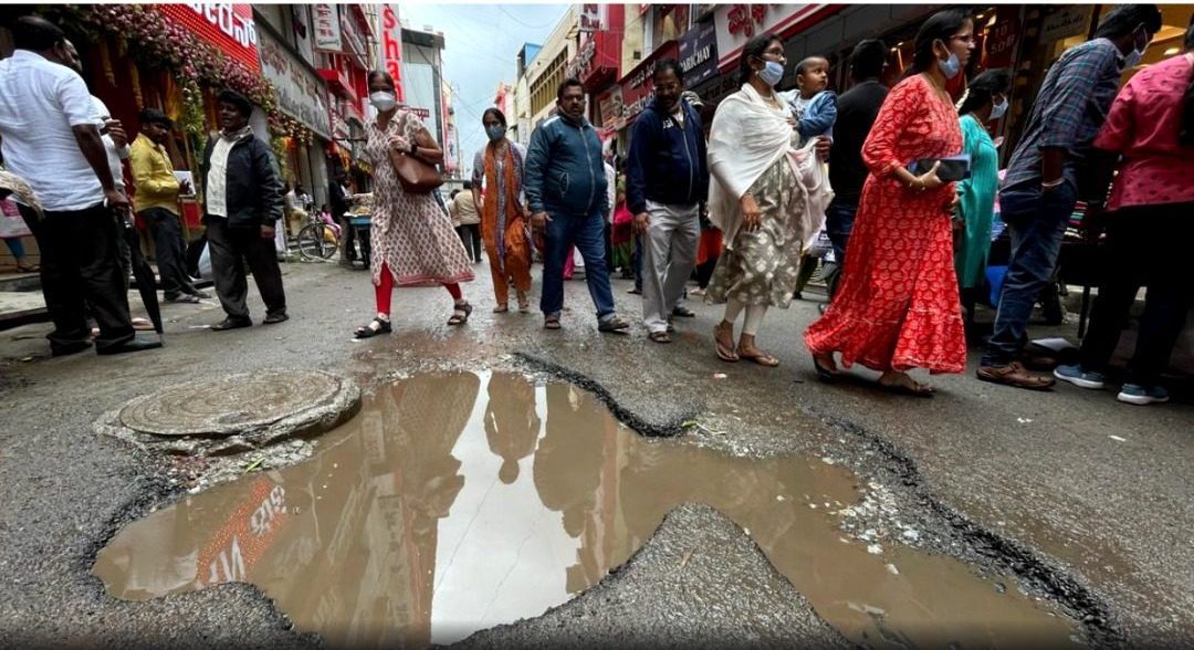 Bengaluru pothole