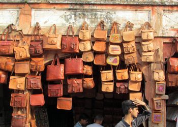 Leather bags from Jaipur