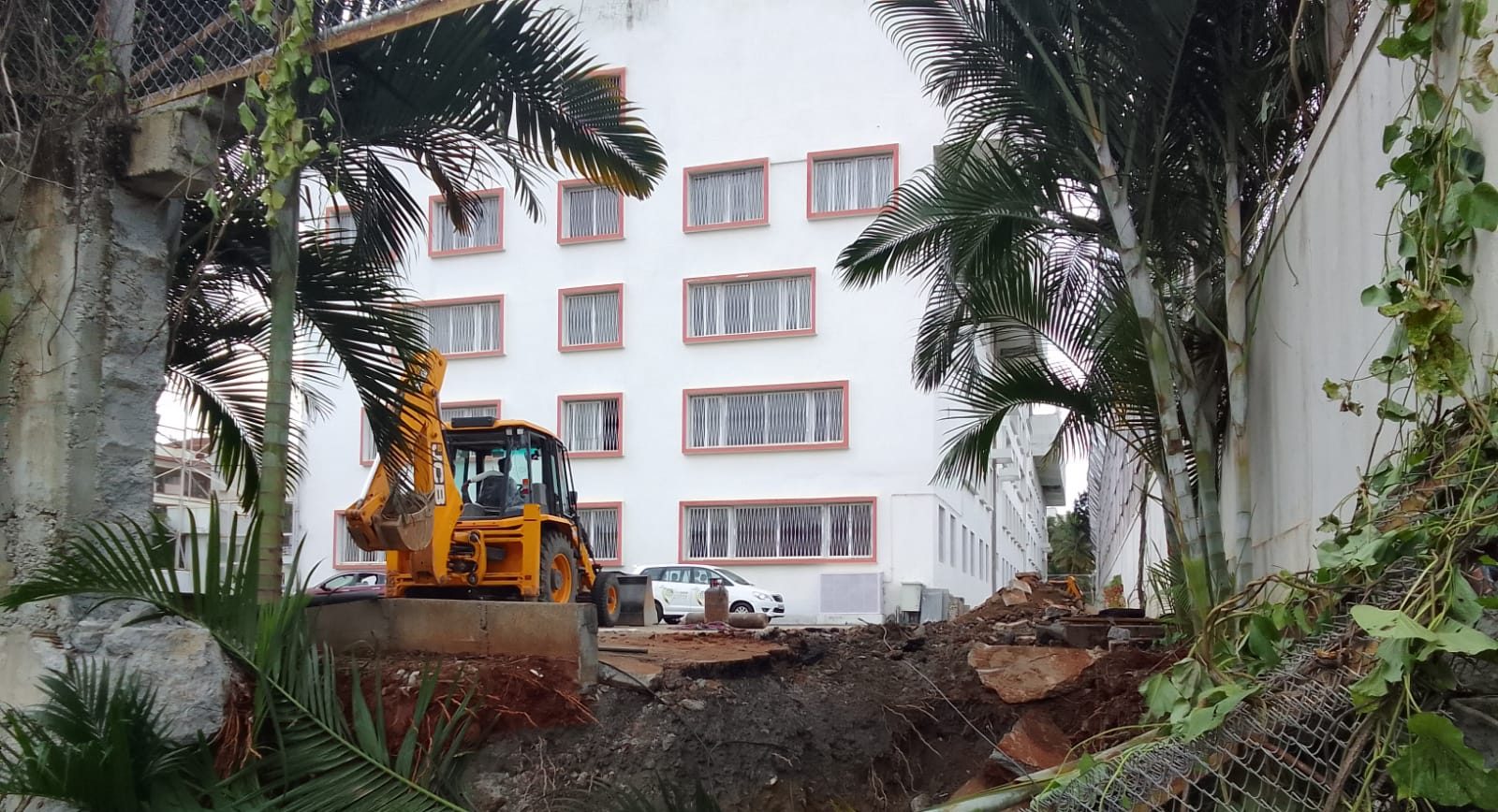BBMP bulldozes encroachment by Bengaluru school owned by Congress MLA