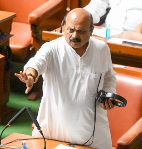 CM Bommai at the assembly