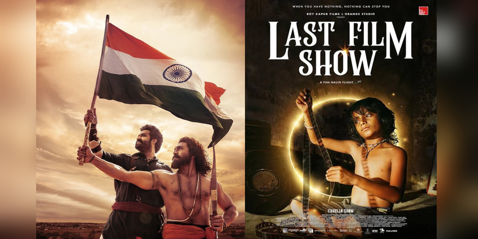SS Rajamouli's 'RRR' lost out to Pan Nalin's 'Chhello Show' in the race to be India's official entry to the Oscars. (Twittter)