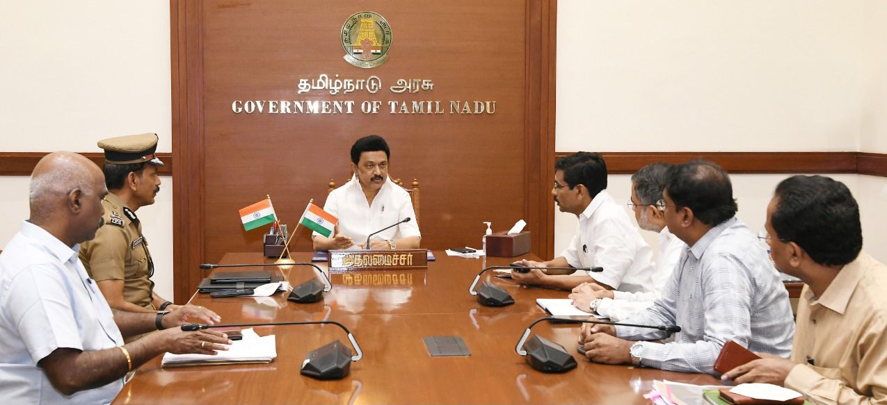 Stalin meeting on Coimbatore