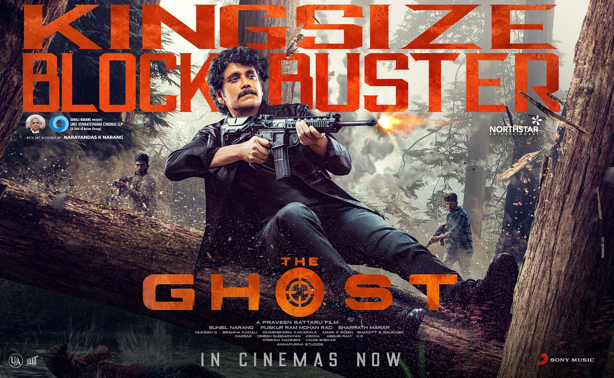 Nagarjuna's The Ghost hit theatres on 5 October. (Supplied)