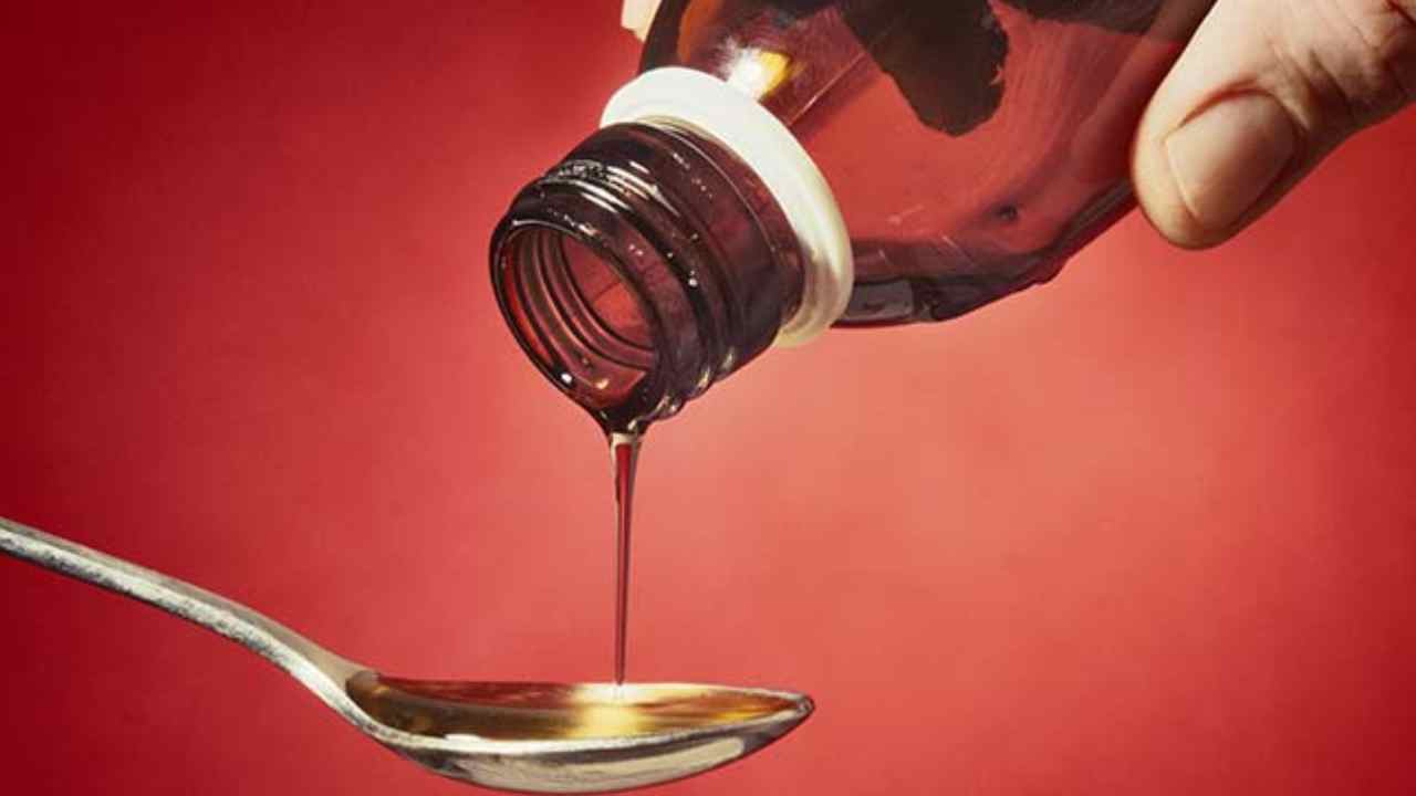 Representational Picture of Cough Syrup