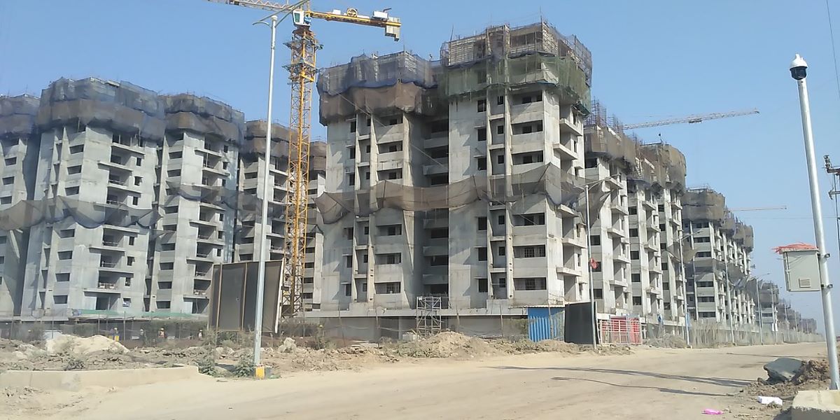 Buildings under construction in Amaravati. (Creative Commons)