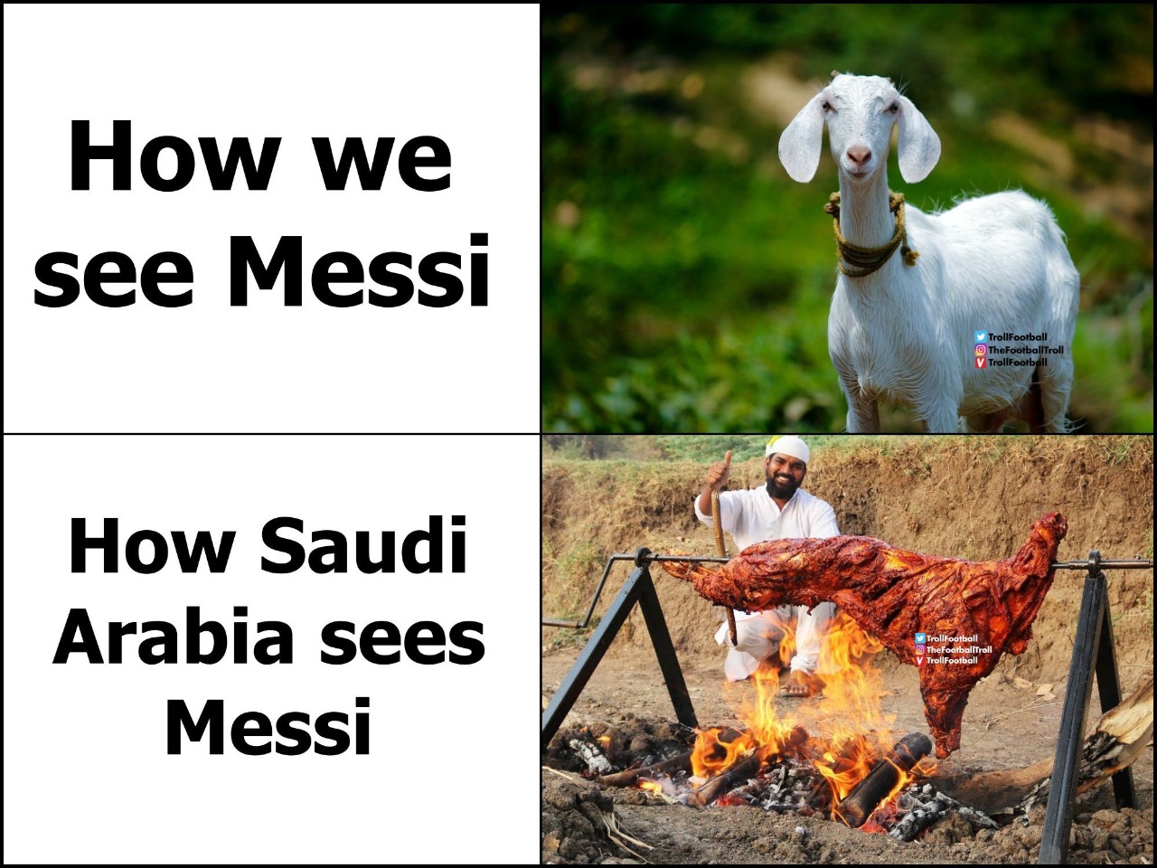 As soon as the match between Argentina and Saudi Arabia ended, social media flooded with trolls and memes as well as fans expressed their pain.