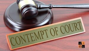 Contempt of court