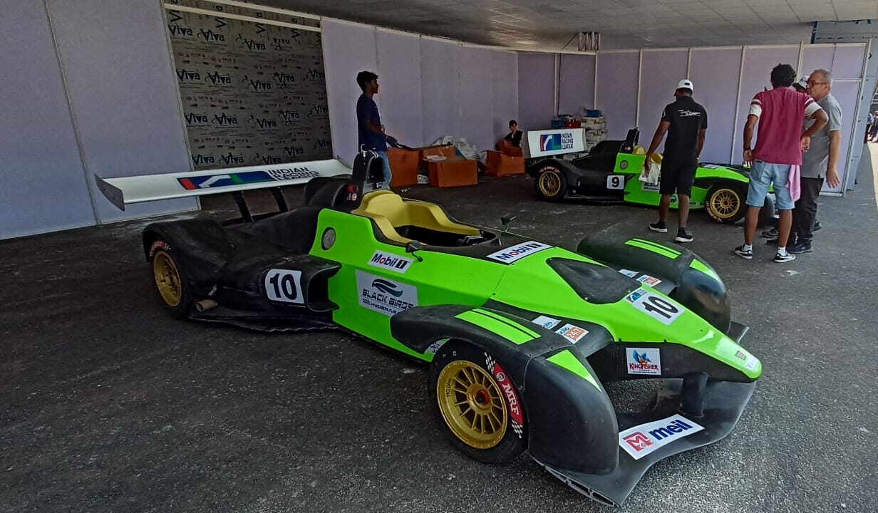 Formula E racing cars arrived in Hyderabad on the night of 16 November for a trial run.