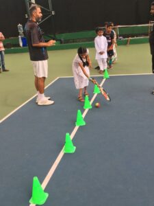 Children will be trained in tennis for two hours on all Tuesdays (Supplied).