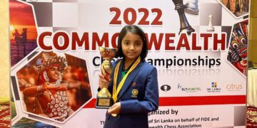 World Champion Charvi Anilkumar wins U-8 Commonwealth Youth Championship