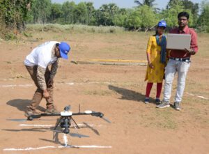 Each mandal will have one drone team, a data processing team and a resurvey team. (Supplied)