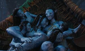A scene from Avatar the way of water