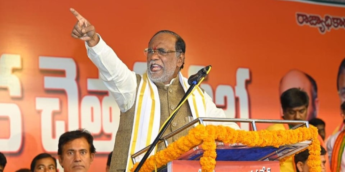 BJP leader K Laxman.