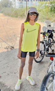 Venkat Reddy Hyderabad marathon and ironman runner. ied)