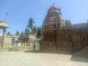 A shrine for Krishna as Venugopala in the Srirangam temple