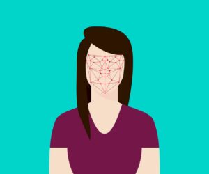 Facial recognition technology works by scanning spatial points on a person's face. (Creative Commons)