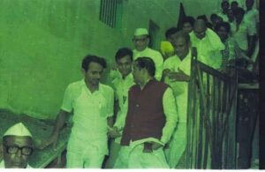 Ranga with Congress leaders