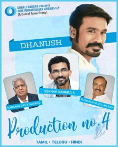 sekhar kammula dhanush sanjay dutt movie