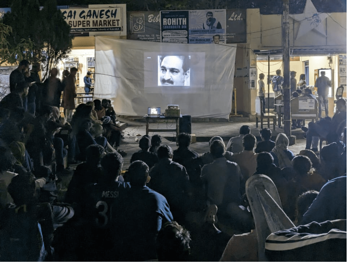 BBC documentary on PM Modi screened at University of Hyderabad