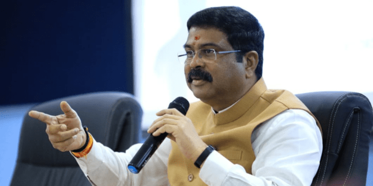 Pradhan was addressing the 34th convocation of Avinashilingam Institute for Home Science and Higher Education for Women in Coimbatore. (Dharmendra Pradhan/Twitter)