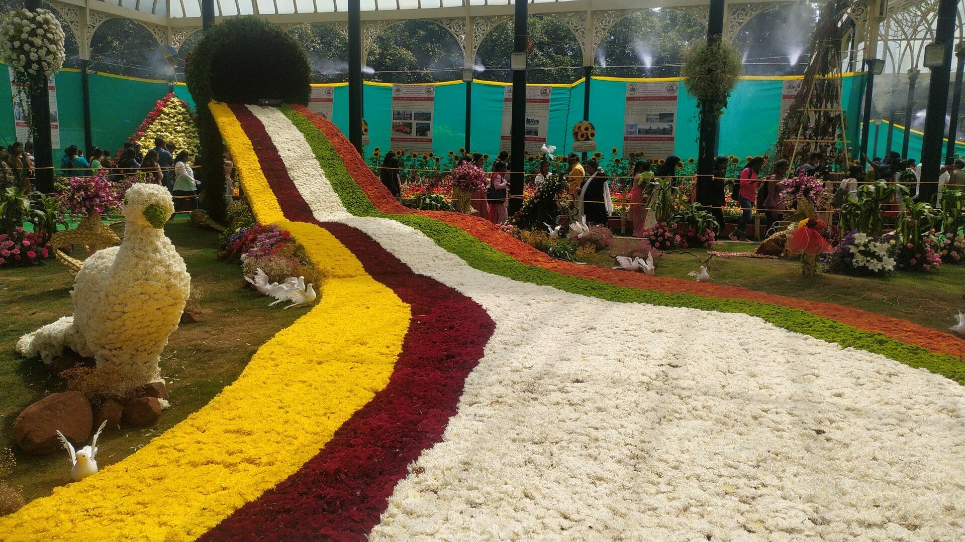 The 213th edition of the iconic Republic Day Lalbagh flower show is a