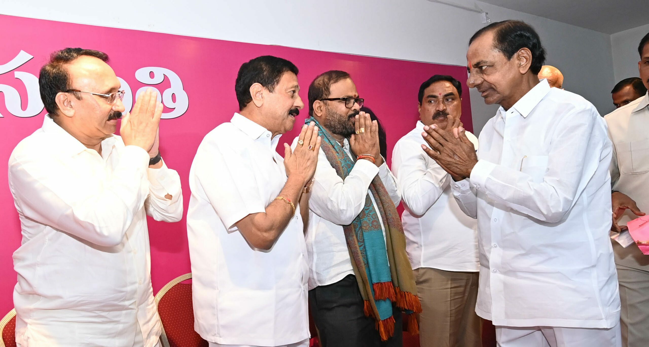 KCR with BRS Andhra unit