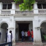 Manyam zamindar building constructed during the rule of France at Yanam.