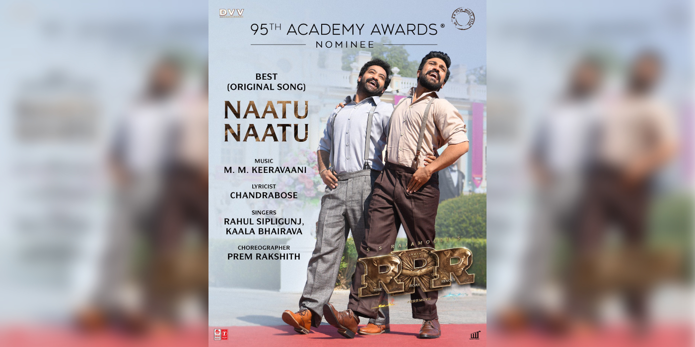 "Naatu Naatu" has been nominated for Oscars in the Best Original Song category. (Supplied)