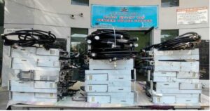 Recovered Radio Remote Units by the city police