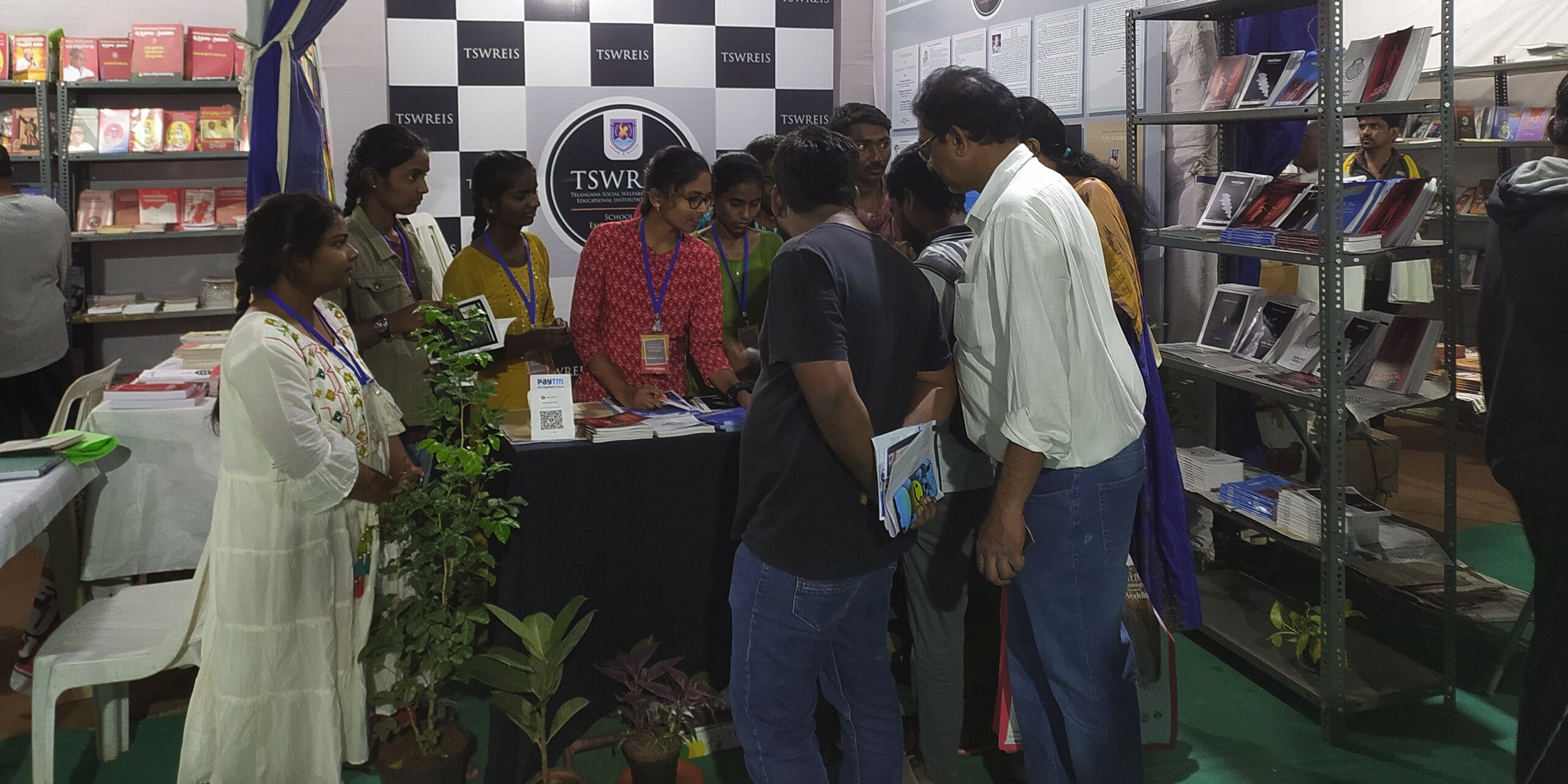 Budding authors display their works at Hyderabad Book Fair