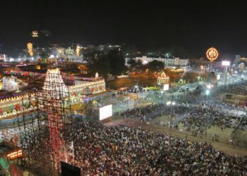 The Tirupati Sri Venkateswara Temple. (Official website)