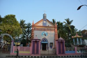 St Ann Roman Catholic Church in Yanam.