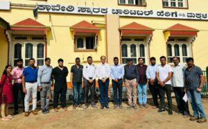 A team of cardiologists from mangaluru launch 'grama vastavya' brain child of Dr Kamat.