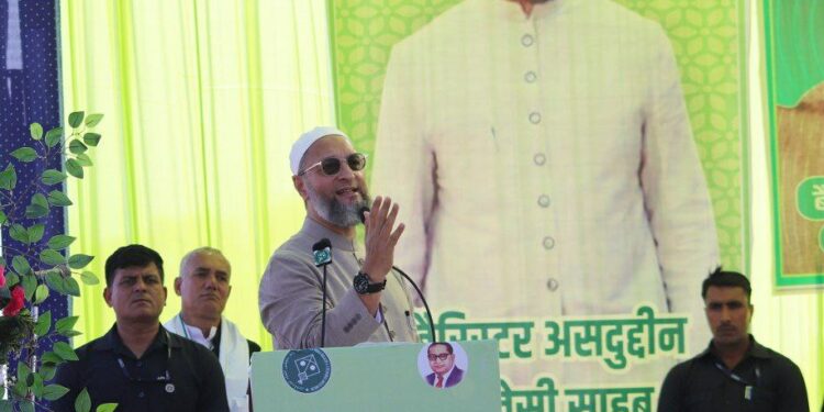 AIMIM President and Hyderabad MP Asaduddin Owaisi's house was allegedly pelted with bricks on 19 February night at Ashoka Road in Delhi