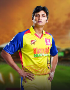 Chennai Rhinos player Jiiva