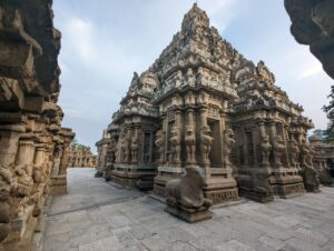 The beautiful Kailasanatha temple (8th century CE) in Kanchipuram, Tamil Nadu. There is a good focus on tourism in Budget 2023.
