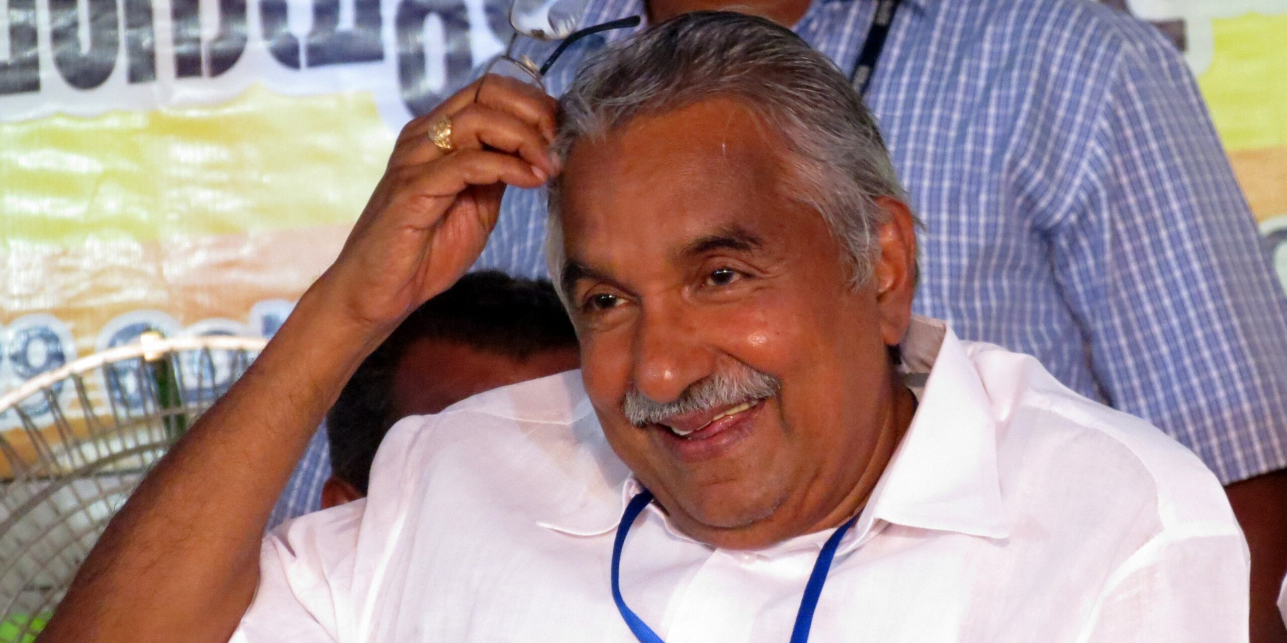 Former Kerala Chef Minister Oommen Chandy.