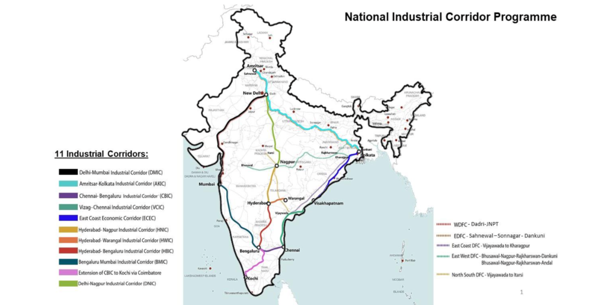 The Hyderabad-Nagpur Industrial Corridor proposal went to the Centre in 2014, but it remains to be a non-starter. (Wikimedia Commons)