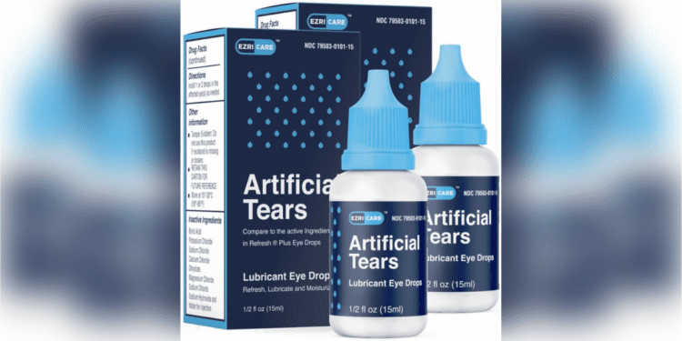 CDC warning EzriCare Artificial Tears