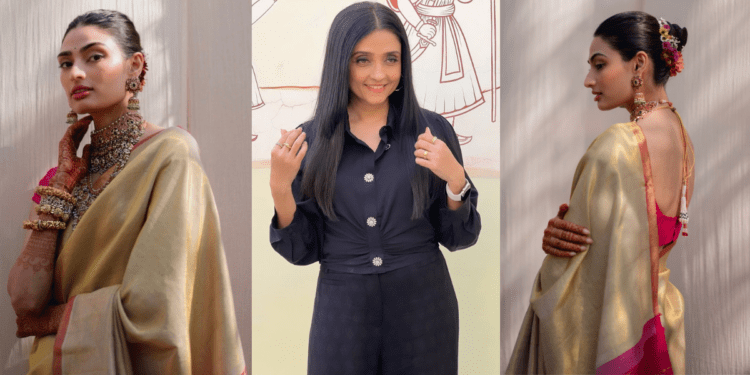Ami Patel has styled celebrities like Priyanka Chopra, Alia Bhatt, and Madhuri Dixit. (Joseph Radhik & Instagram)