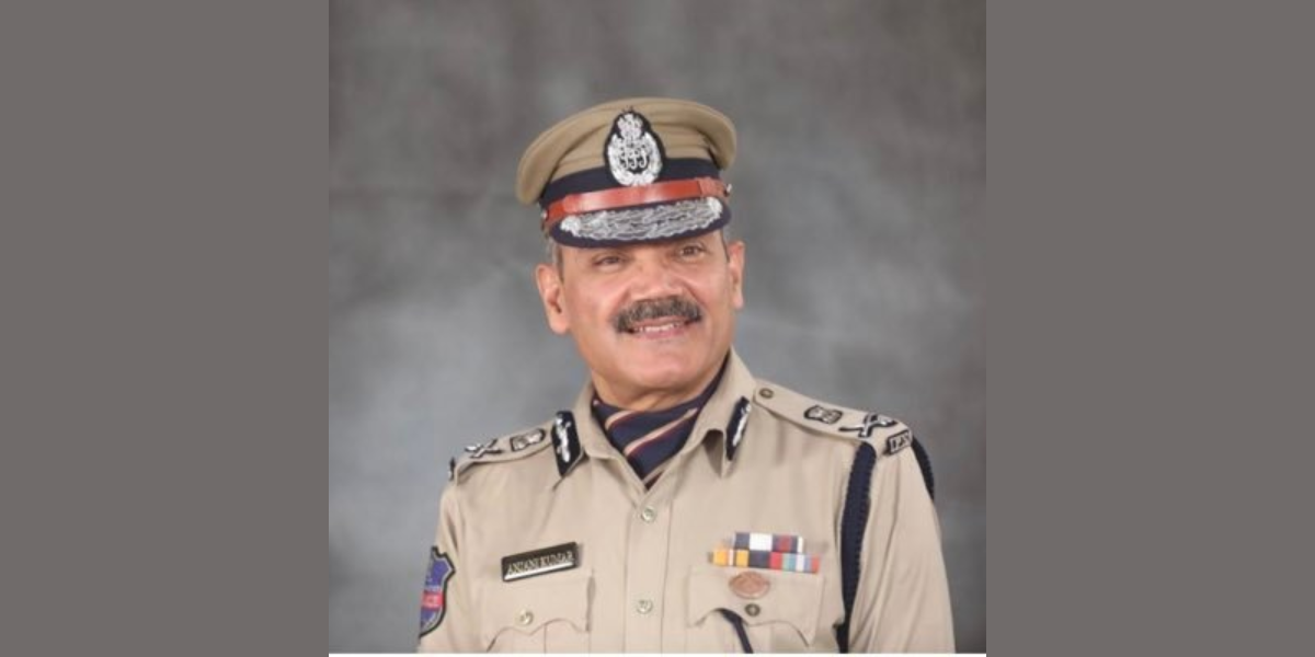 DGP Anjani Kumar interacted with superintendents and commissioners on 4 February. (DGP Telangana/Twitter)