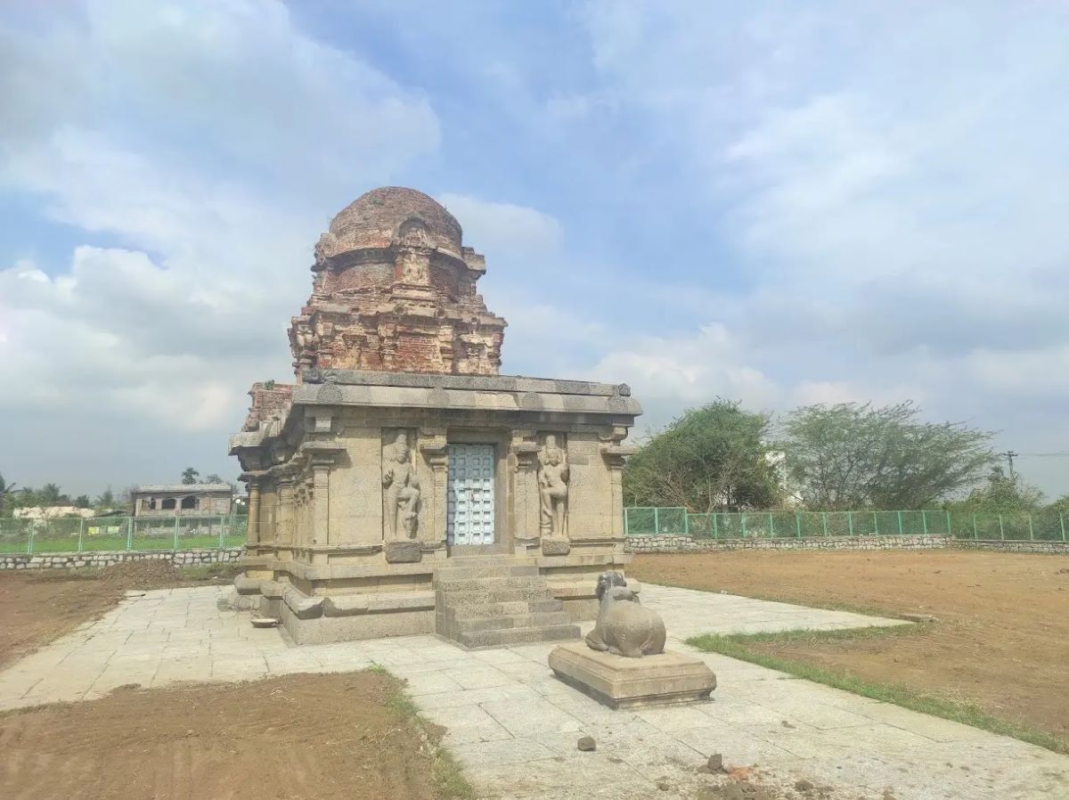 Uttama Chola Eswaram temple in Kanchipuram district's Thenneri, 35 km from Chennai's Tambaram (Prasanna RS)