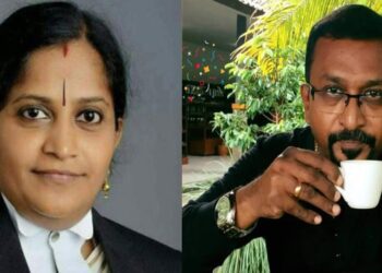 Victoria Gowri and advocate John Sathyan. Supreme Court Madras High Court