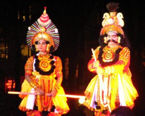 Performance by Kannada Yakshagana artists