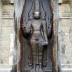 Brahma, koshta murthi in Thenneri temple
