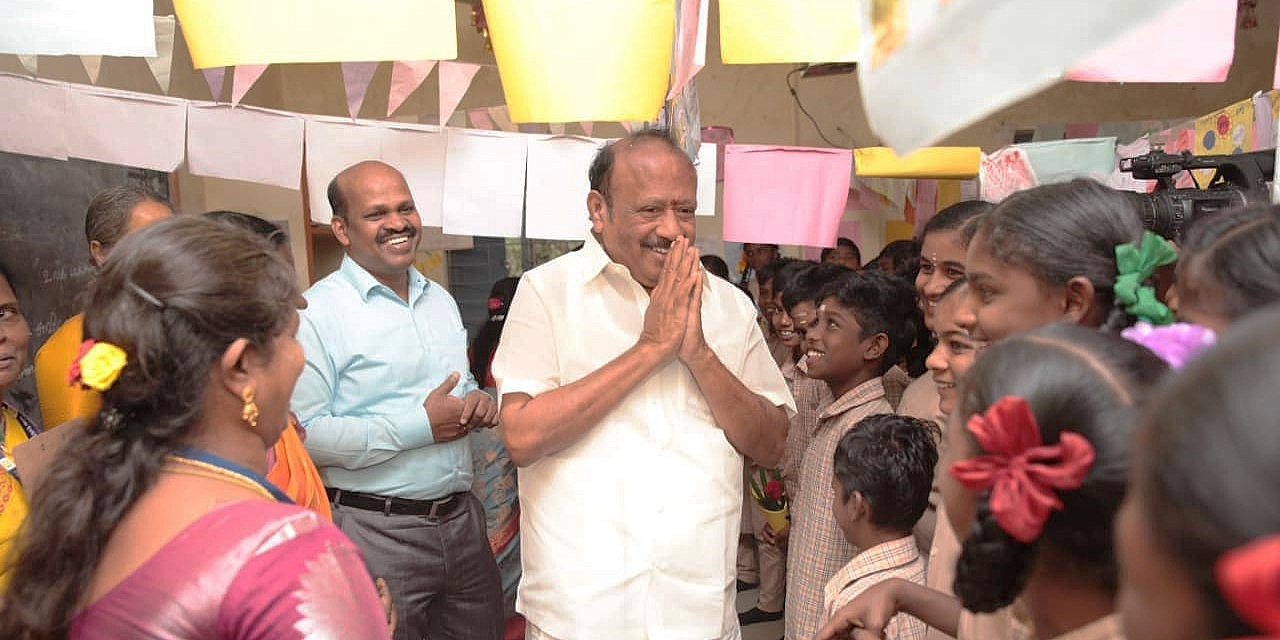 Tamil Nadu Agriculture Minister MRK Panneerselvam. (mrk.panneerselvam/Facebook)